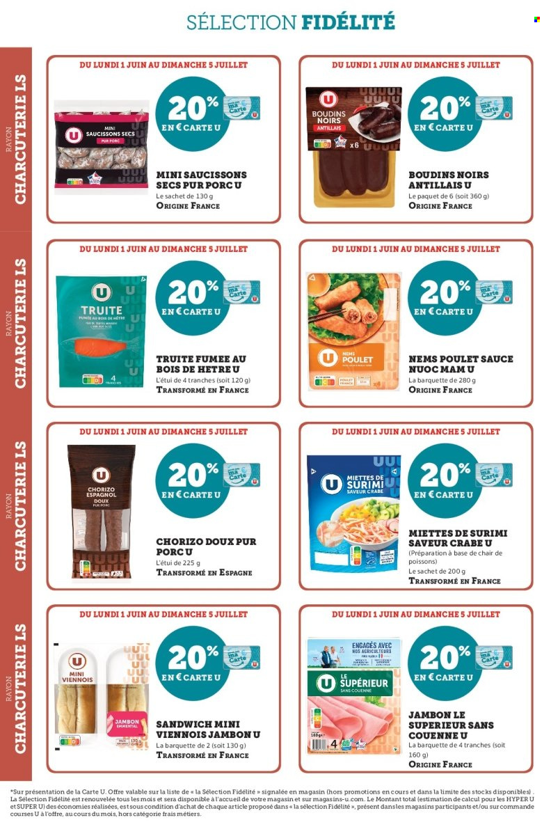 Catalogue Magasins U - 01/06/2026 - 05/07/2026. Page 2