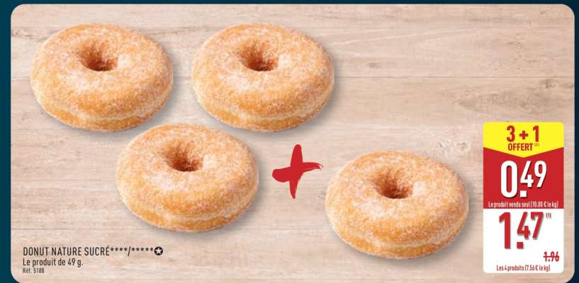 DONUT NATURE SUCRÉ