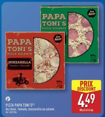 PIZZA PAPA TONI'S