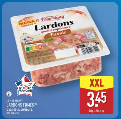 LE MARSIGNY® LARDONS FUMÉS