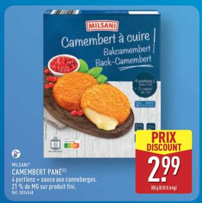 MILSANI® Camembert Pané