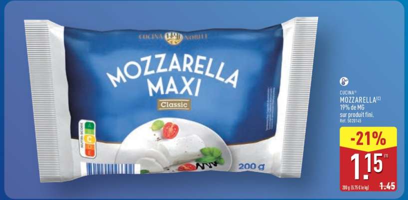 Mozzarella Maxi