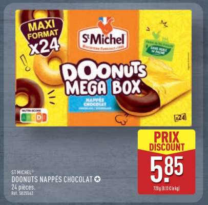 DOONUTS NAPPÉS CHOCOLAT