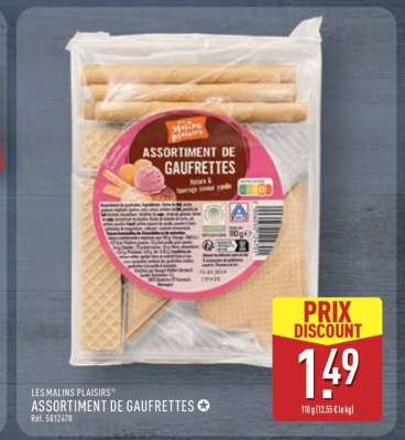 ASSORTIMENT DE GAUFRETTES