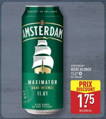 AMSTERDAM BIÈRE BLONDE