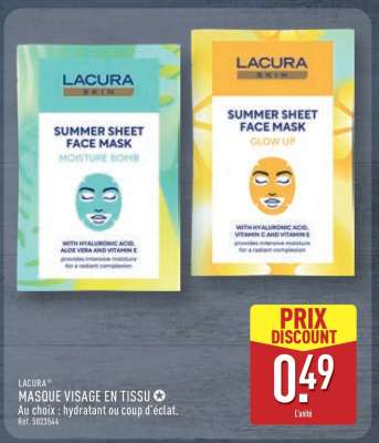 LACURA® MASQUE VISAGE EN TISSU