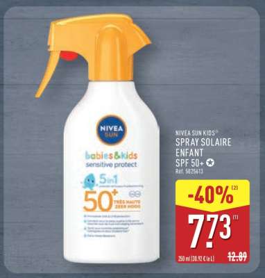 NIVEA SUN KIDS SPRAY SOLAIRE ENFANT SPF 50+