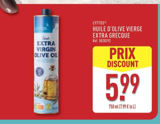 LYTTOS Huile d'Olive Vierge Extra Grecque