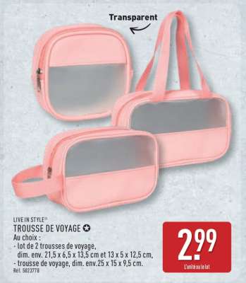 TROUSSE DE VOYAGE
