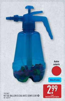 TOYLINO® KIT DE BALLON À EAU AVEC GONFLEUR