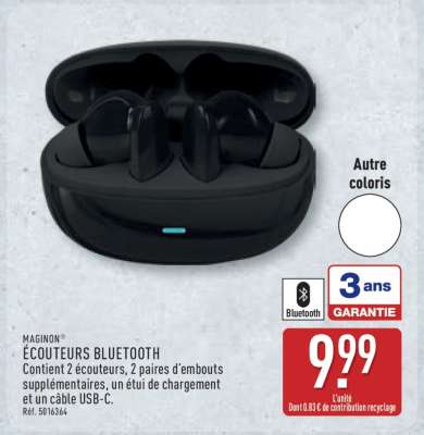 ÉCOUTEURS BLUETOOTH