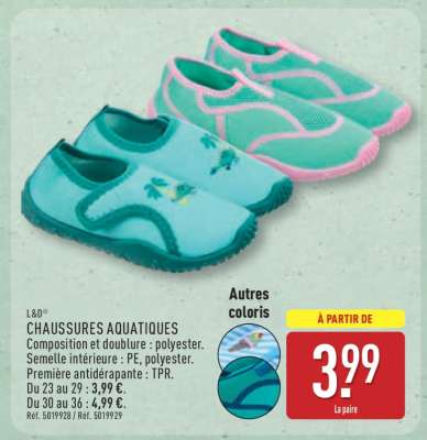 CHAUSSURES AQUATIQUES