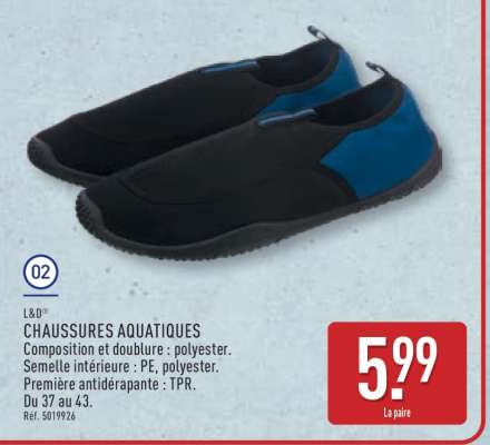 CHAUSSURES AQUATIQUES