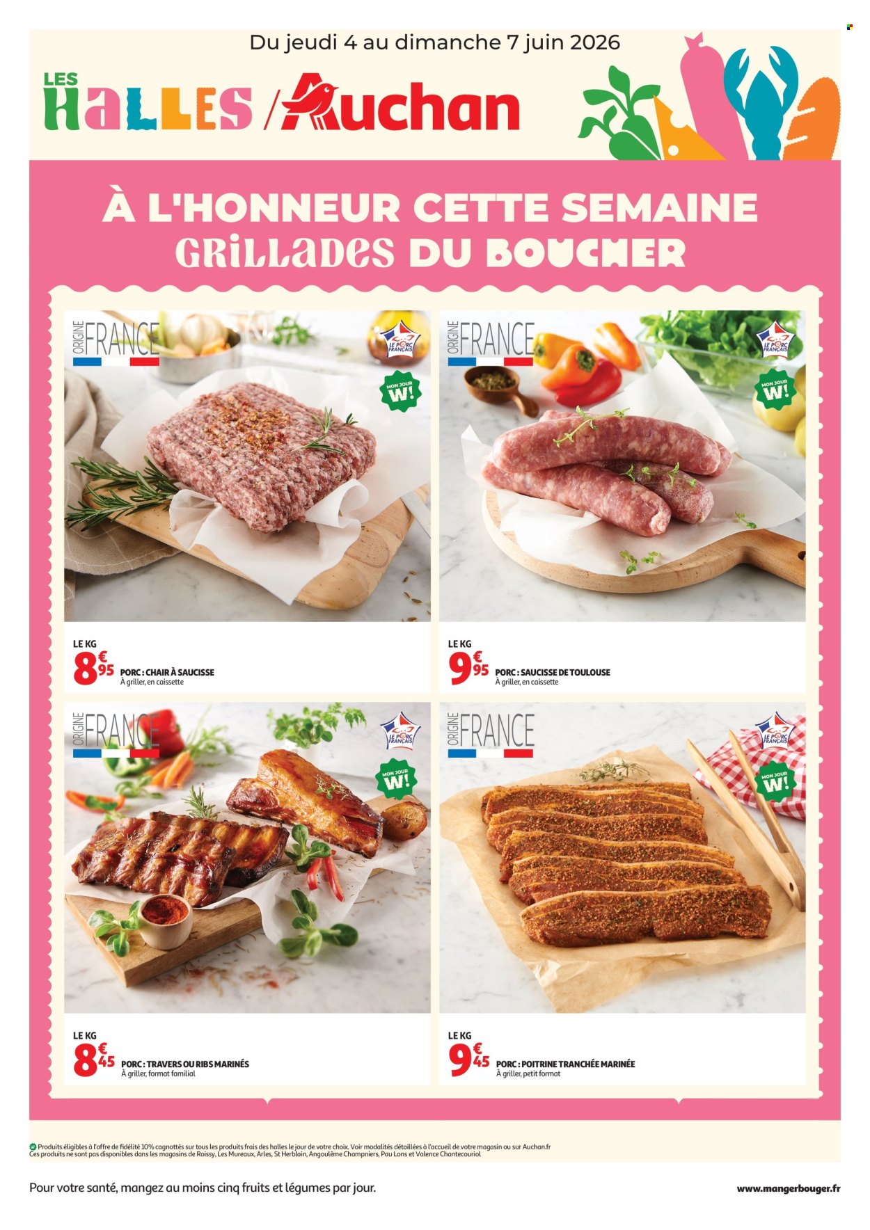 Catalogue Auchan - 04/06/2026 - 07/06/2026. Page 1