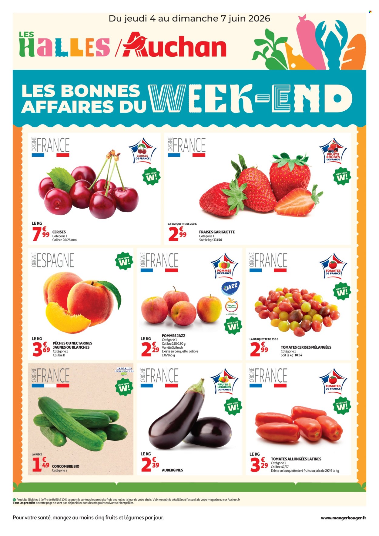 Catalogue Auchan - 04/06/2026 - 07/06/2026. Page 1