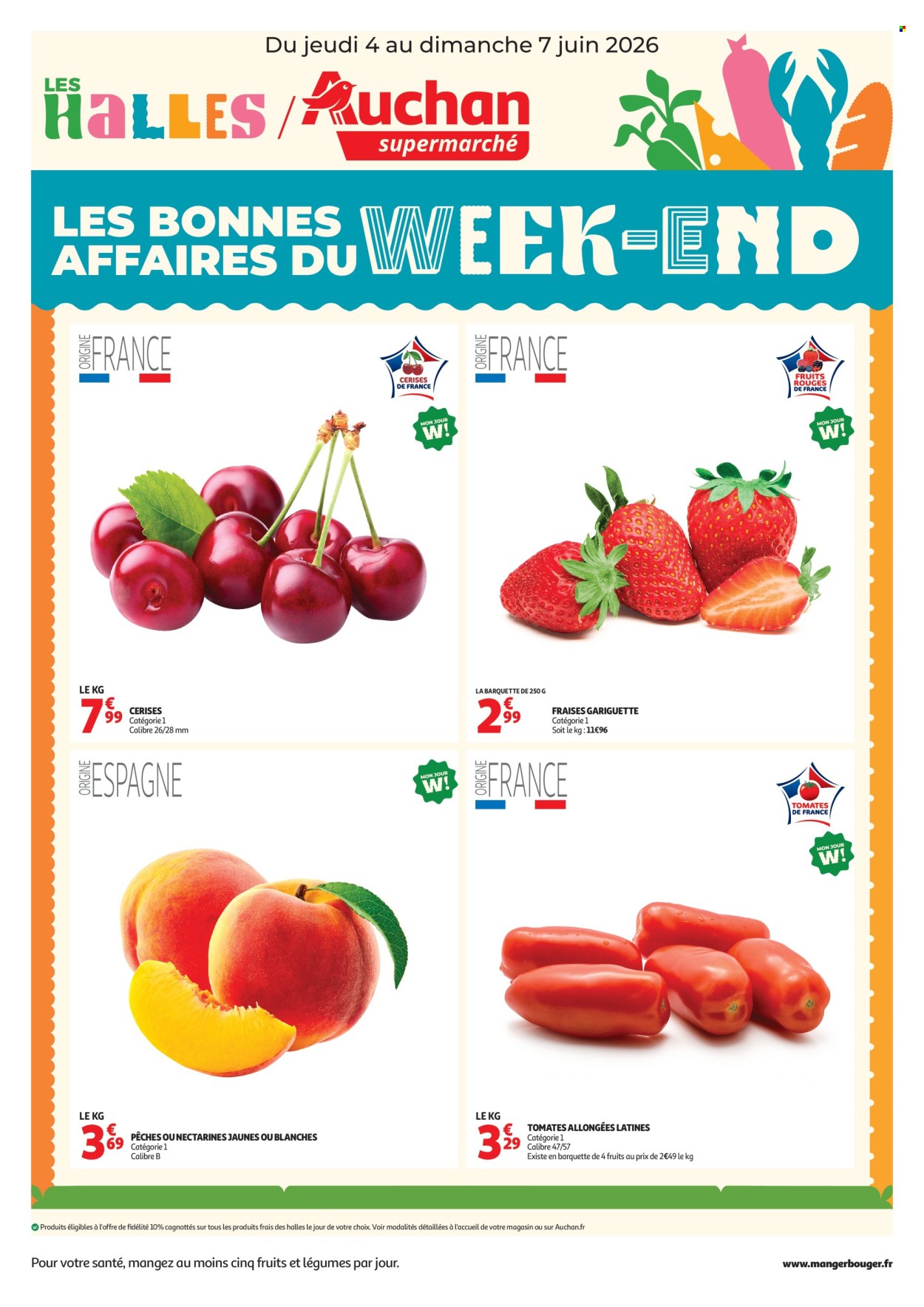 Catalogue Auchan - 04/06/2026 - 07/06/2026. Page 1
