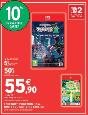 Légendes Pokémon : Z A - Nintendo Switch 2 Édition