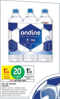 EAU DE SOURCE ONDINE