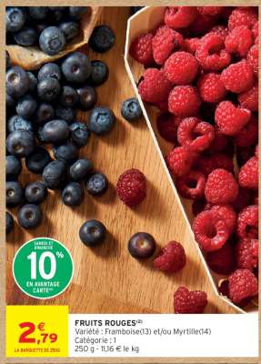 FRUITS ROUGES