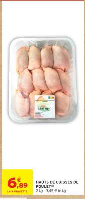 Hauts de cuisses de poulet