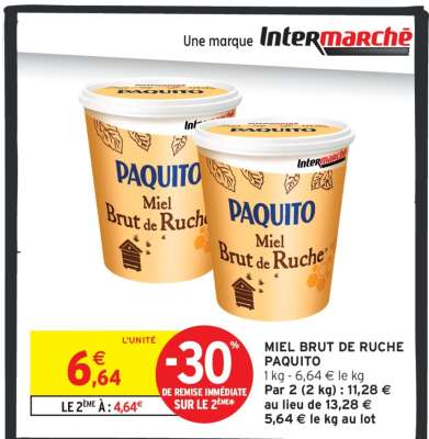 MIEL BRUT DE RUCHE PAQUITO