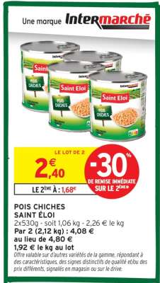 Pois Chiches Saint Éloi