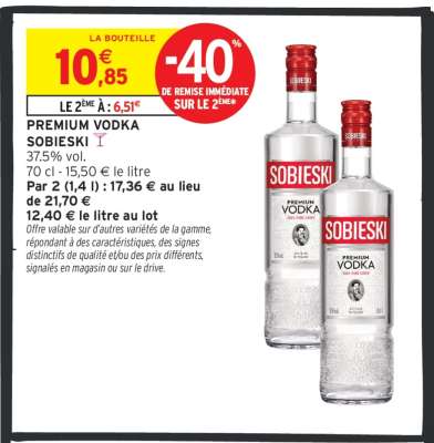 PREMIUM VODKA SOBIESKI