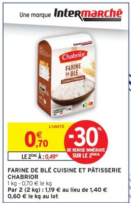 FARINE DE BLÉ CUISINE ET PÂTISSERIE CHABRIOR