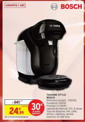 TASSIMO STYLE BOSCH