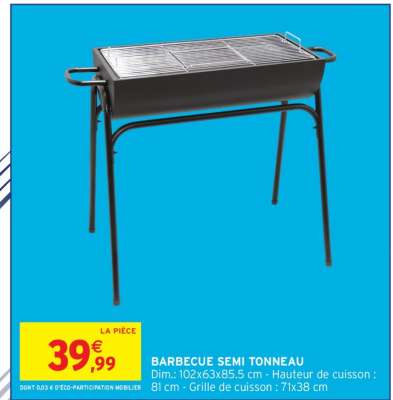 BARBECUE SEMI TONNEAU
