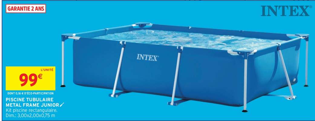 Piscine Tubulaire Metal Frame Junior