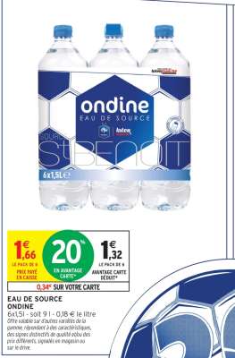 EAU DE SOURCE ONDINE