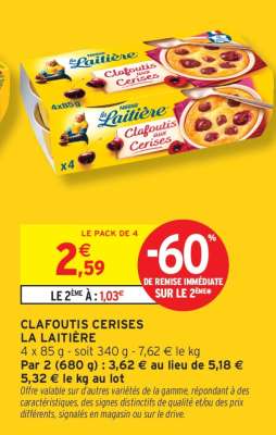 CLAFOUTIS CERISES