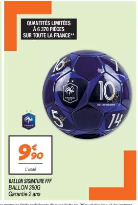 BALLON SIGNATURE FFF
