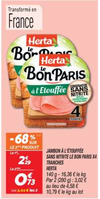 Herta Le Bon Paris à l'Étouffée