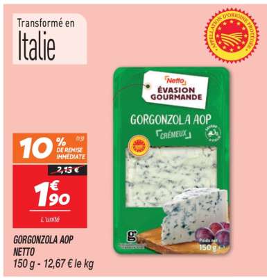 GORGONZOLA AOP NETTO