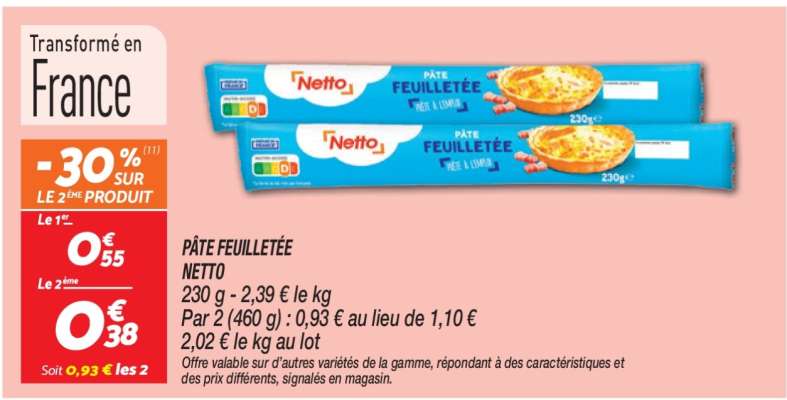Pâte feuilletée