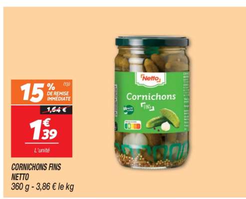 CORNICHONS FINS