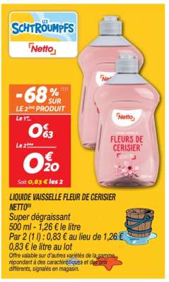 LIQUIDE VAISSELLE FLEUR DE CERISIER