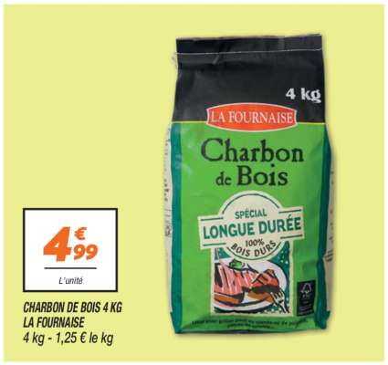 Charbon de Bois 4 kg