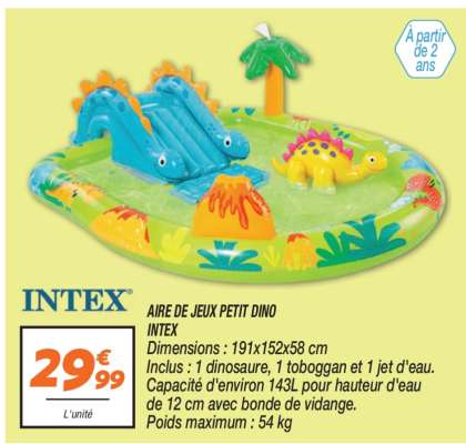 AIRE DE JEUX PETIT DINO