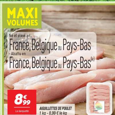 Aiguillettes De Poulet