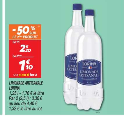 Limonade Artisanale Lorina