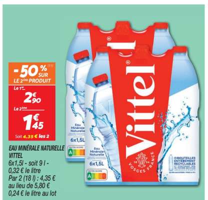 Eau Minérale Naturelle Vittel