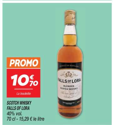 Scotch Whisky Falls of Lora