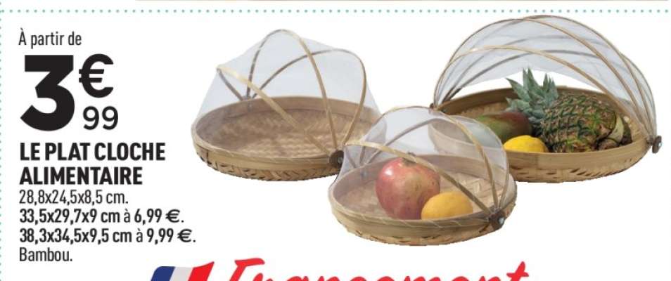 LE PLAT CLOCHE ALIMENTAIRE