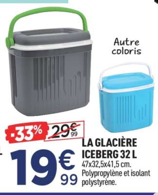 LA GLACIÈRE ICEBERG 32 L