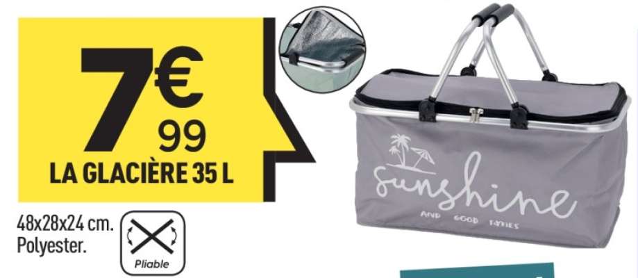 LA GLACIÈRE 35 L