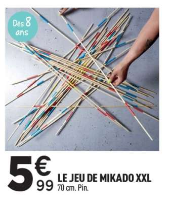 LE JEU DE MIKADO XXL