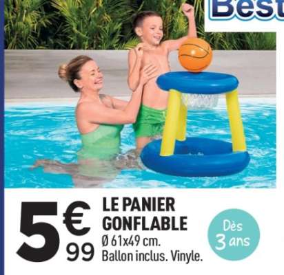 LE PANIER GONFLABLE